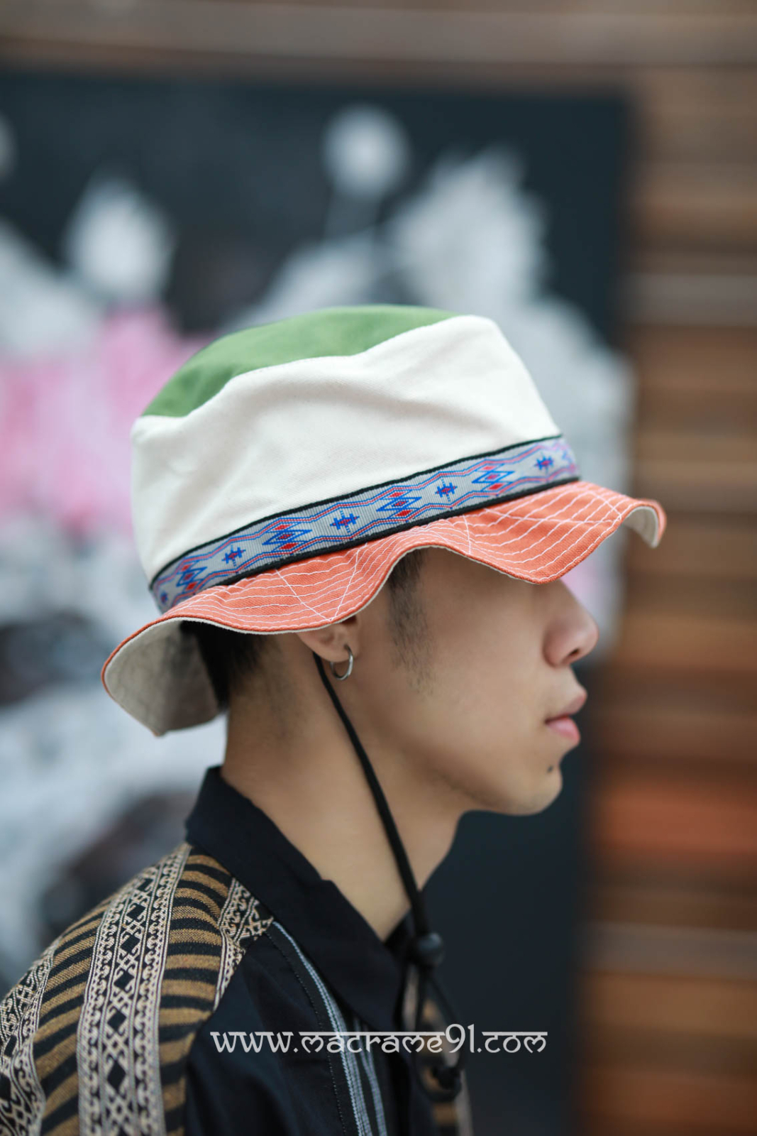 KAVU Organic Strap Bucket Ugly 漁夫帽 -L 1169-01-3 (0327)