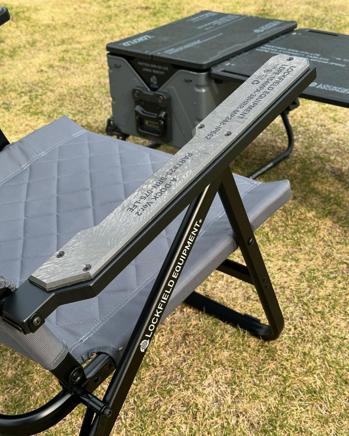 LOCKFIELD EQUIPMENT｜A-DOCK 2 LFE CHAIR Ver.2 GY專用扶手改裝套件