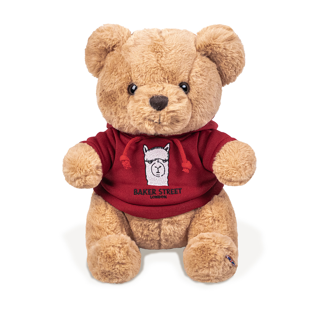 ［羊駝好朋友系列］帽T熊玩偶