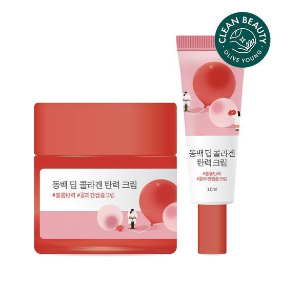 [31/05 - 30/06] Round Lab Camellia Deep Collagen Firming Cream 50ml [Olive Young Planning Set]