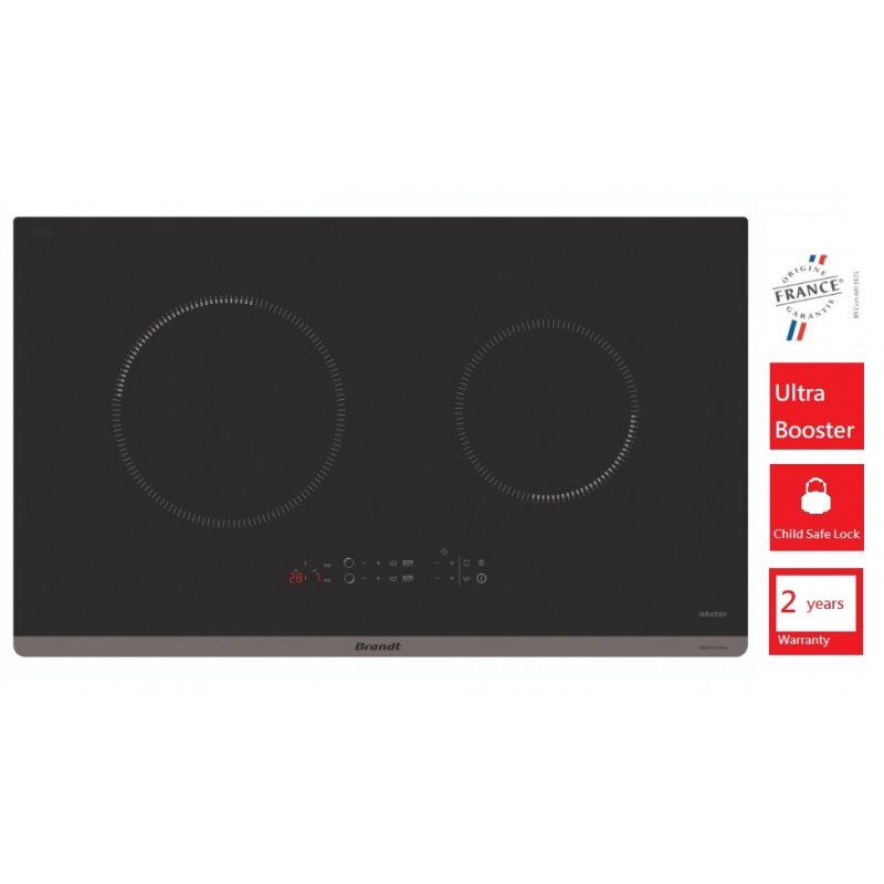白朗 Brandt      BPI272UBL‧嵌入式雙頭電磁爐‧法國製造‧3600W‧香港行貨,原廠2年保養‧