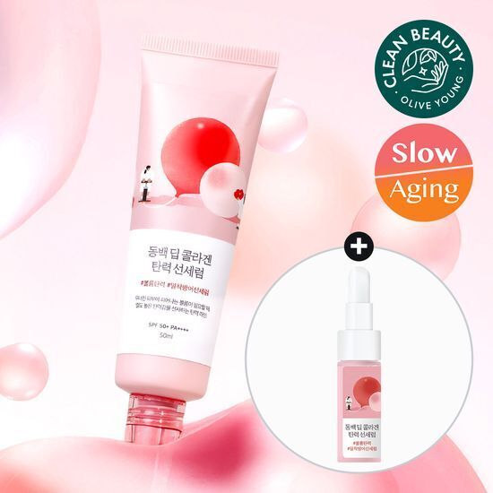[31/05 - 30/06] Round Lab Camellia Deep Collagen Firming Serum 50ml [Olive Young Planning Set]