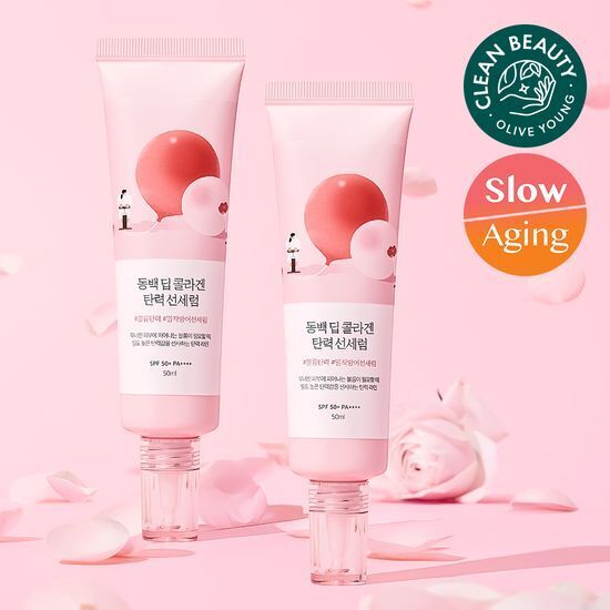 Round Lab Camellia Deep Collagen Firming Serum 50ml [Olive Young Double Planning Set]