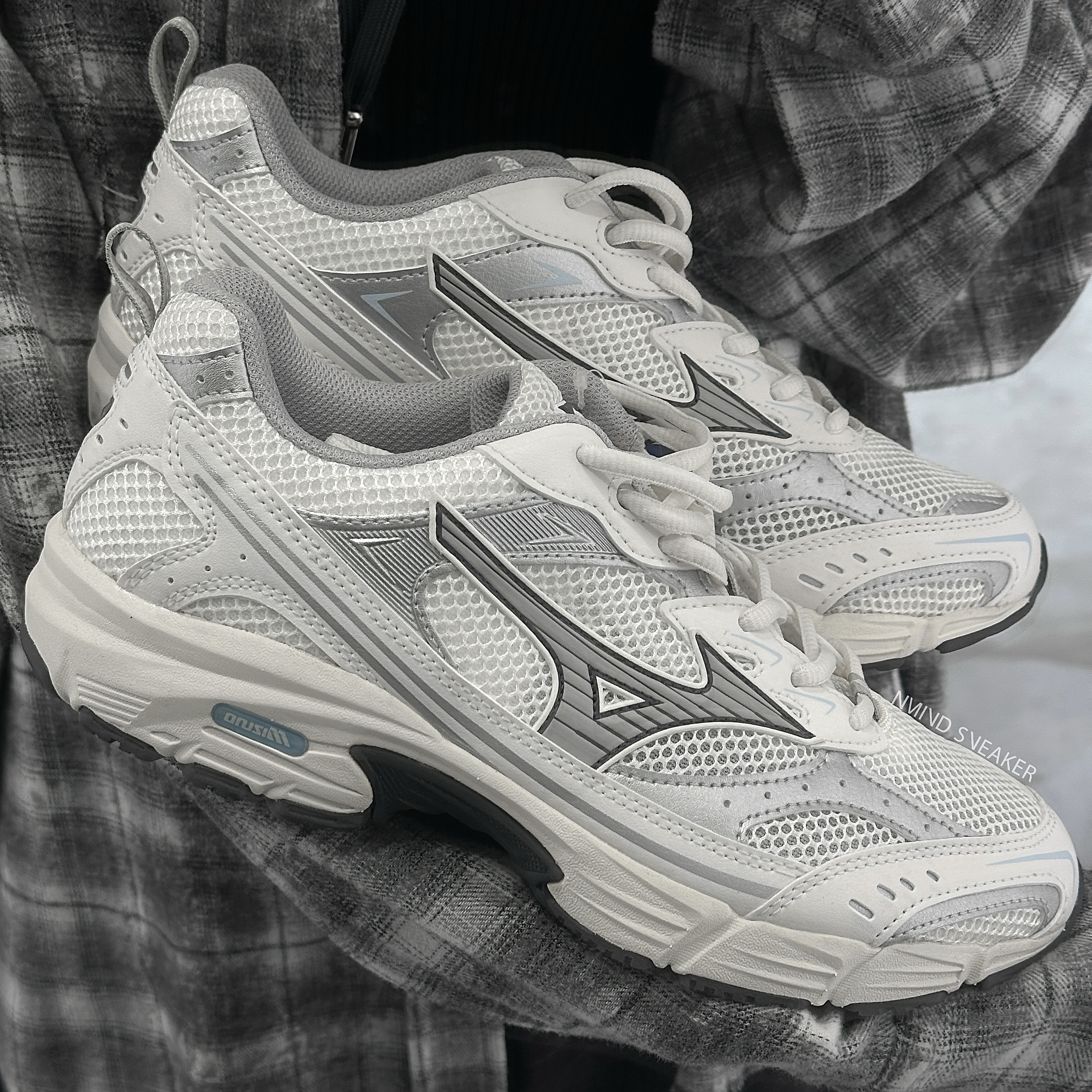 <快速出貨> MIZUNO 美津濃 SPORTSTYLE MXR OG  白銀