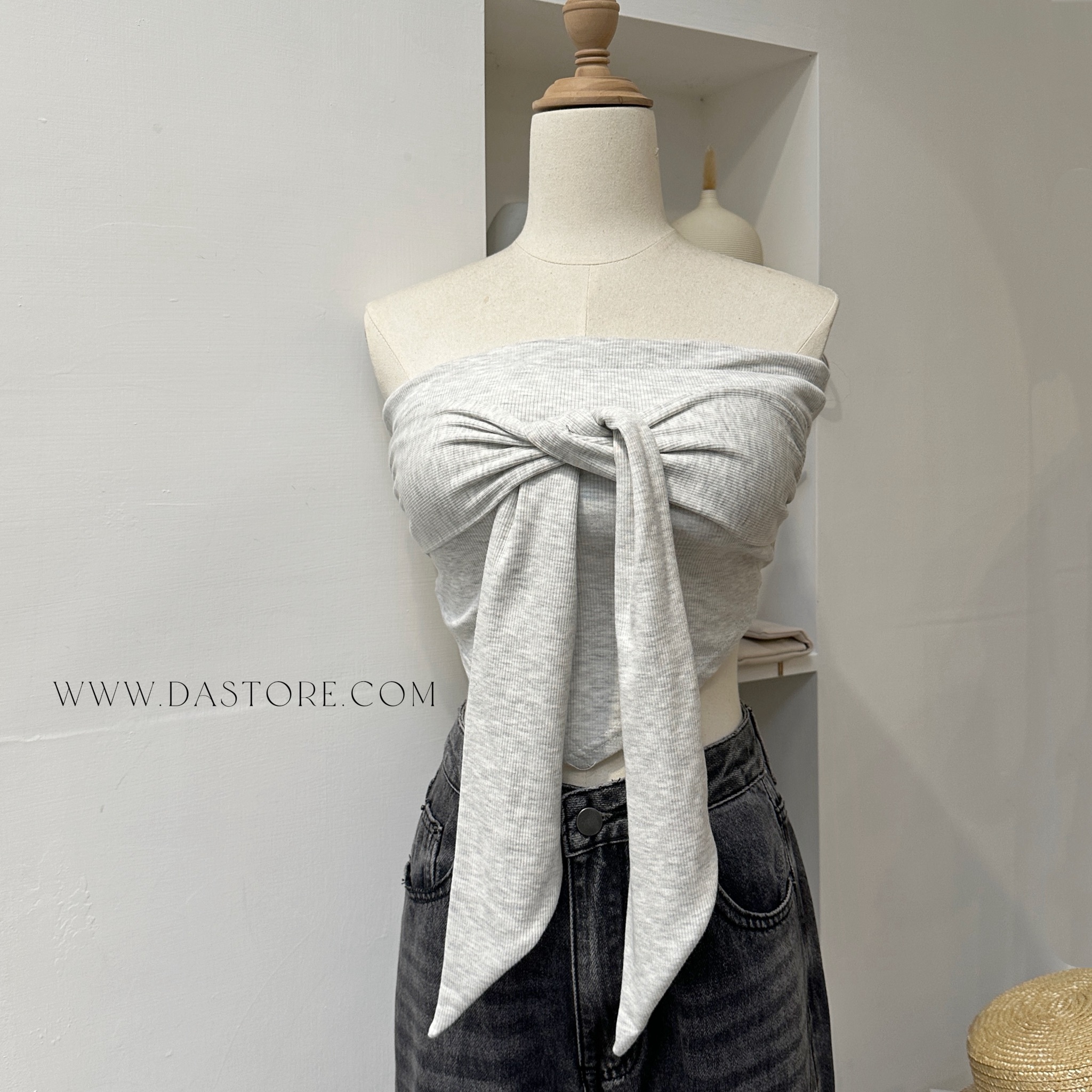 多穿式一字領綁結BRATOP/三色