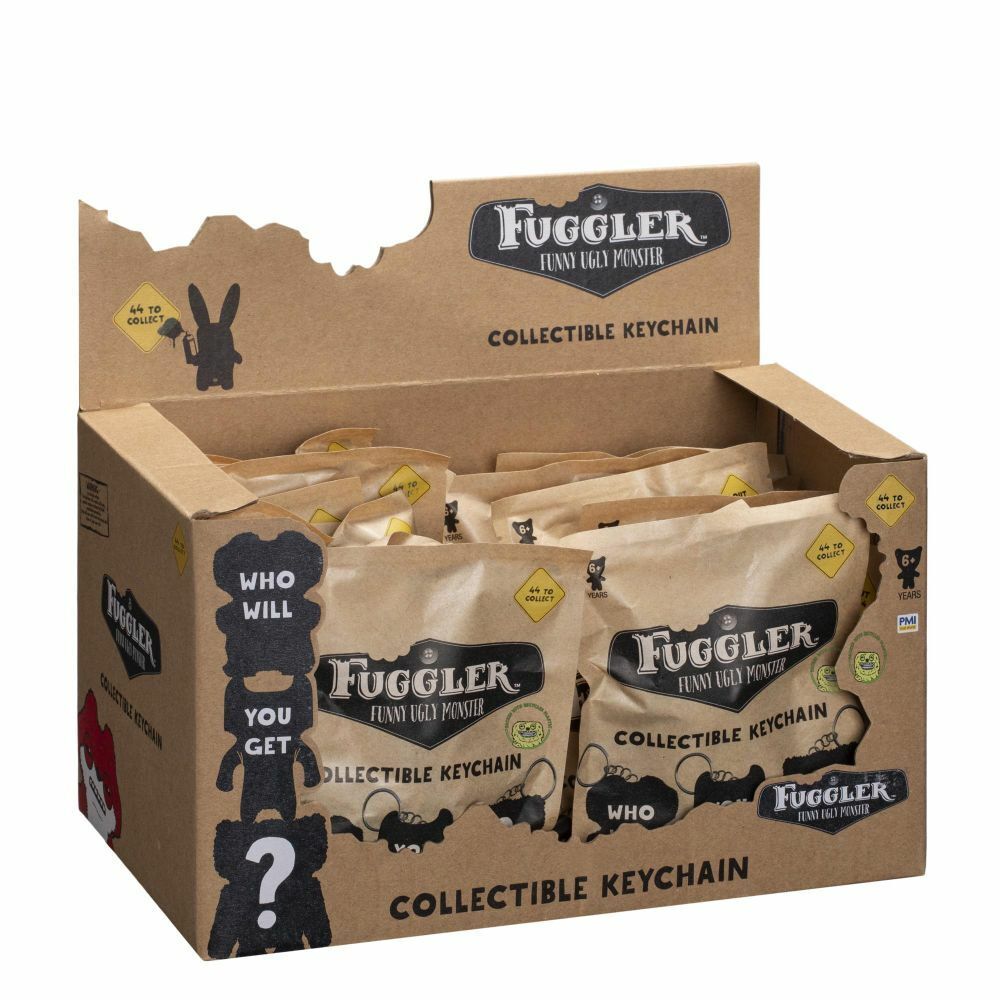 FUGGLER FUNNY UGLY MONSTER 放克 牙寶 公仔 鑰匙圈 盲袋(單抽)