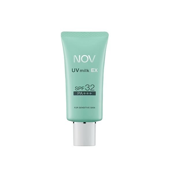 【樂森藥局】娜芙 NOV 防曬水凝乳SPF32 PA+++　[臉部、身體用]35g (效期2026/6)