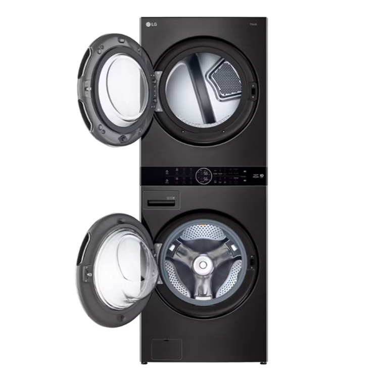 LG 樂金 洗19公斤+乾16公斤 WashTower AI 智控熱泵除濕洗乾衣機(WD-S1916B)