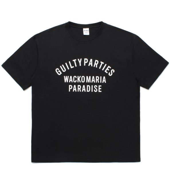 2025SS WACKO MARIA WASHED HEAVY WEIGHT CREW NECK T-SHIRT (TYPE-10) 正面 字體 重磅 短T 現貨 25SS-WMT-WT10