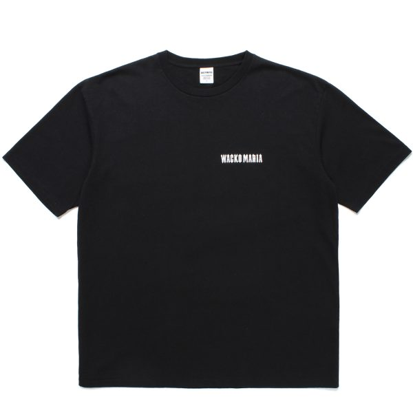 2025SS WACKO MARIA WASHED HEAVY WEIGHT CREW NECK T-SHIRT (TYPE-1) 歌德 字體 重磅 短T 現貨 25SS-WMT-WT01