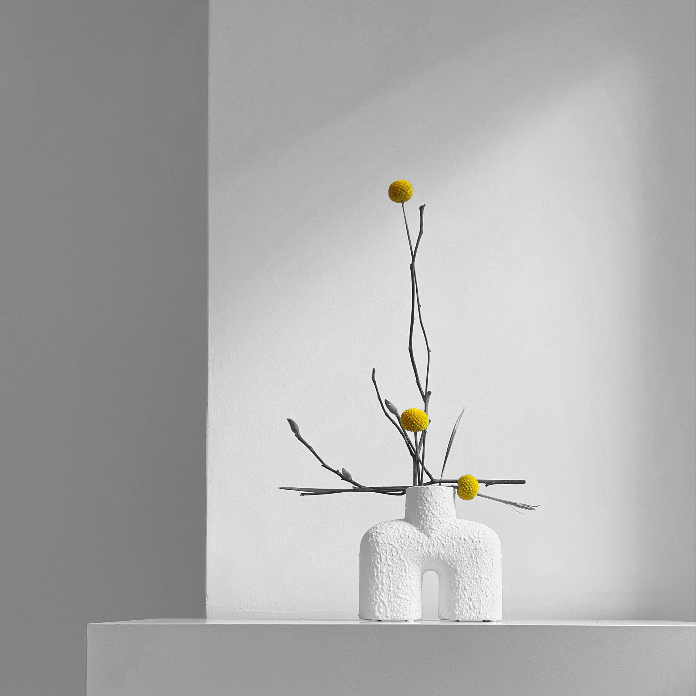 101CPH 眼鏡蛇花瓶/Uno迷你 泡泡白