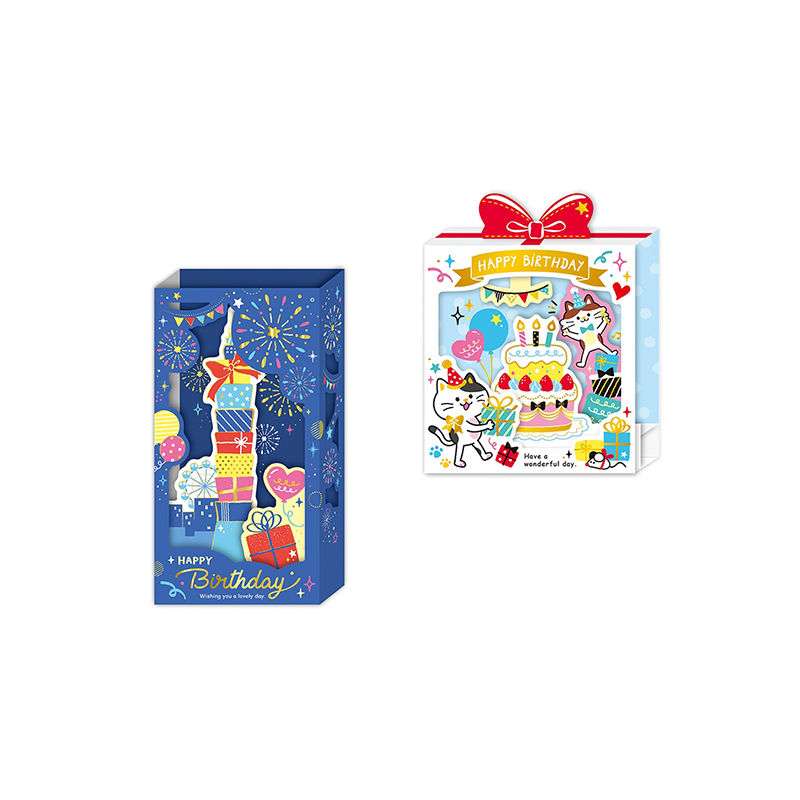 四季紙品 生日立體卡 【BK5002】