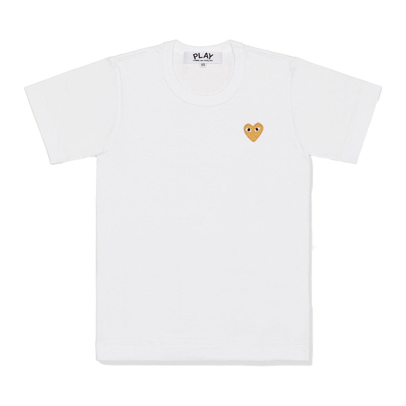 日本連線中』COMME des GARCONS PLAY 川久保玲TEE 左胸金愛心