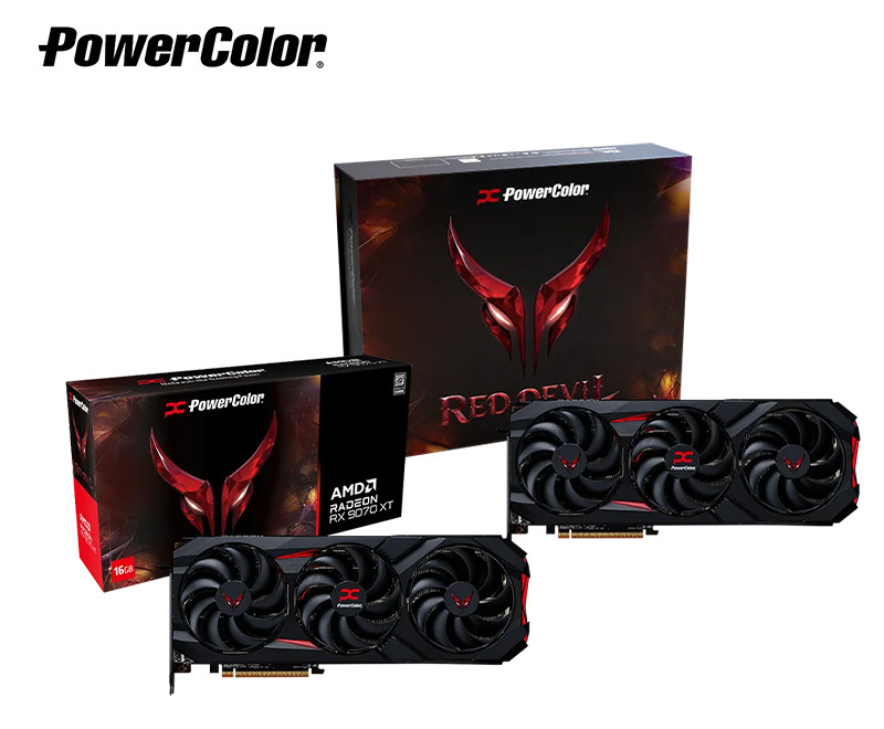 撼訊 RX9070XT 16G-E/OC 紅魔