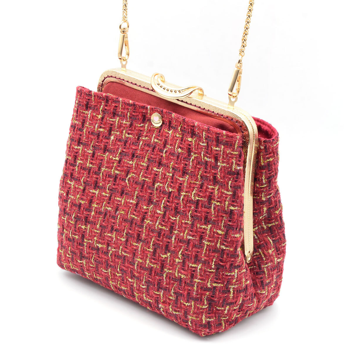 20公分長腳壓花蓋頭口金【贈小香三層口金水桶包紙型】