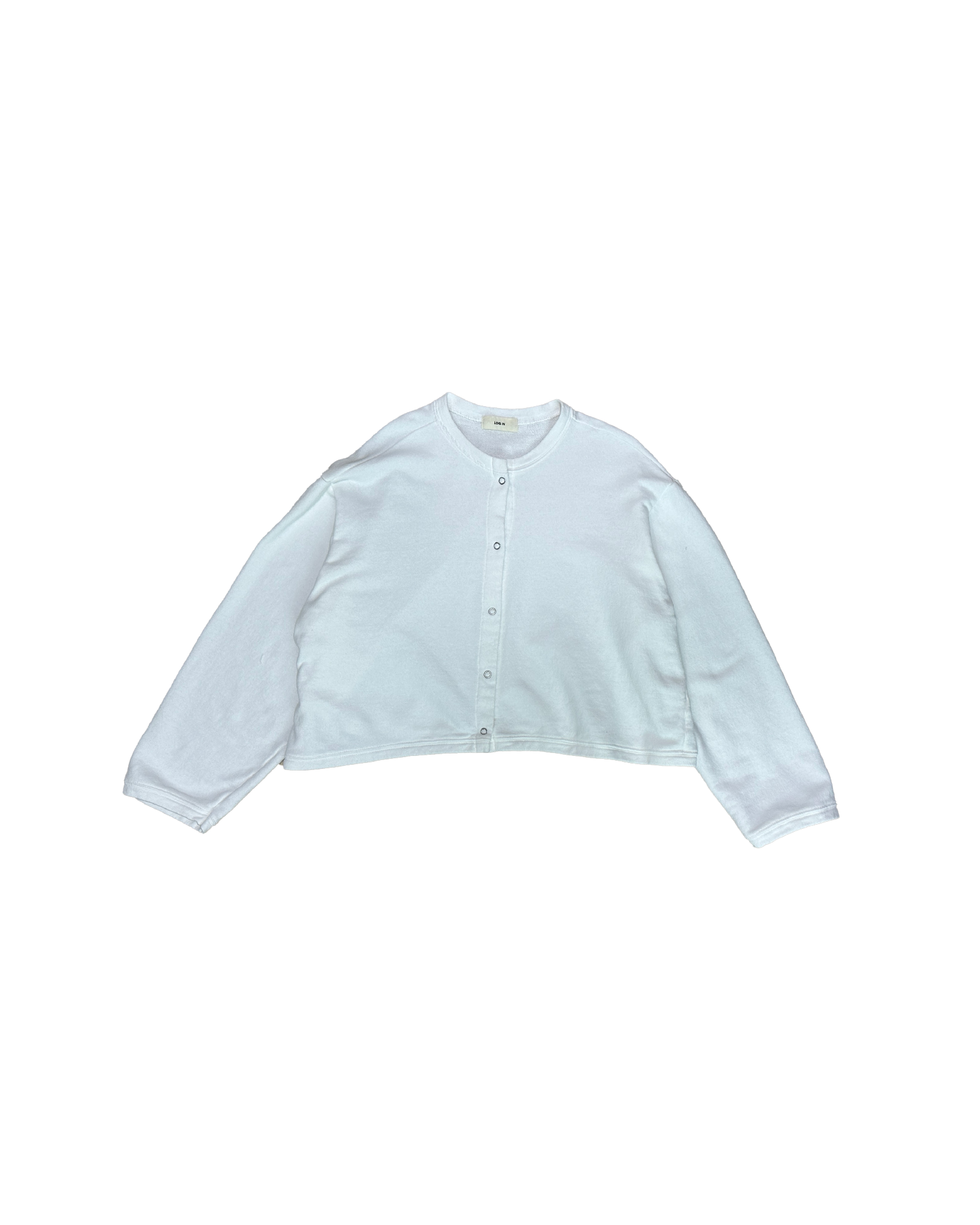 啪鈕珠地微寬薄外套