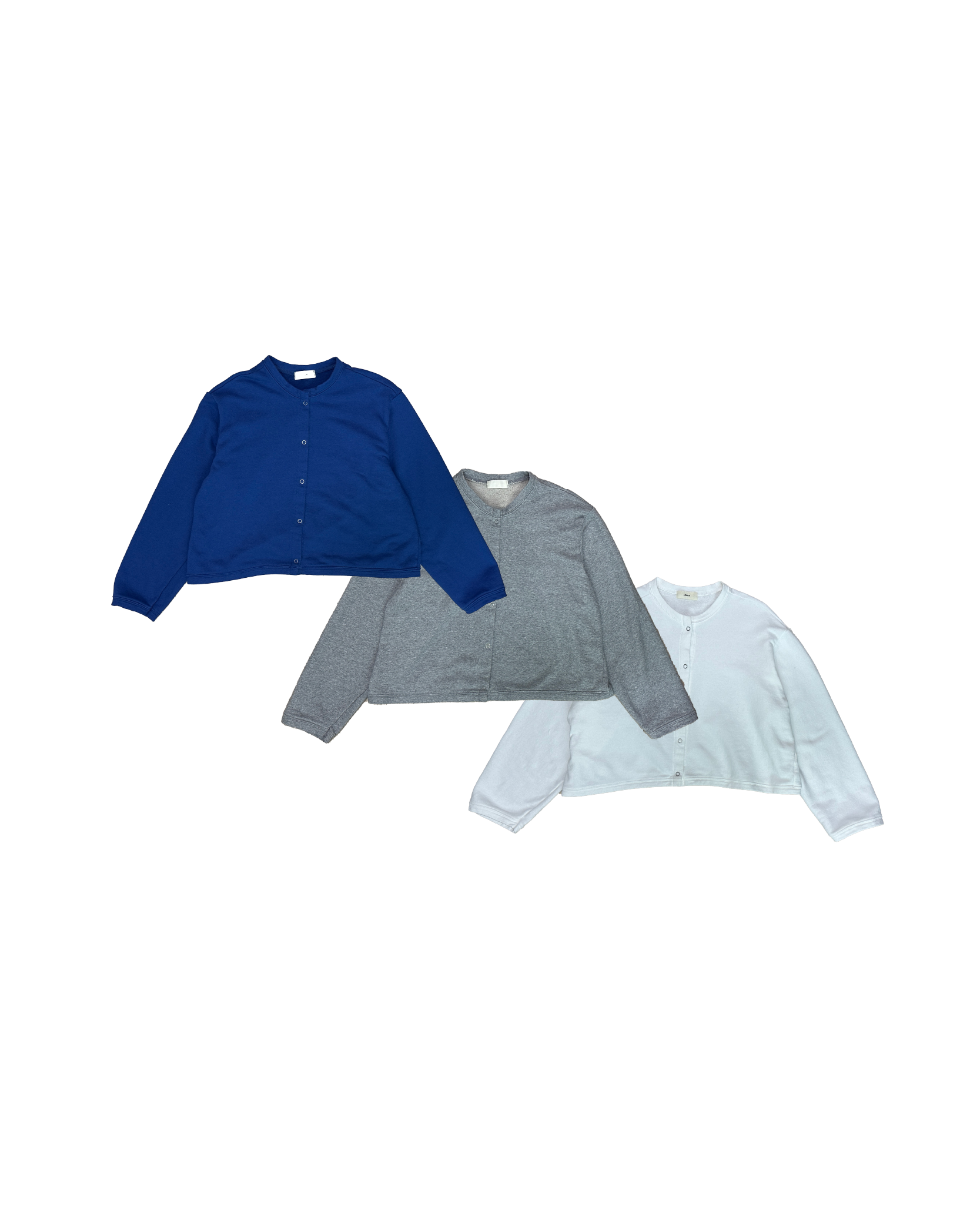 啪鈕珠地微寬薄外套