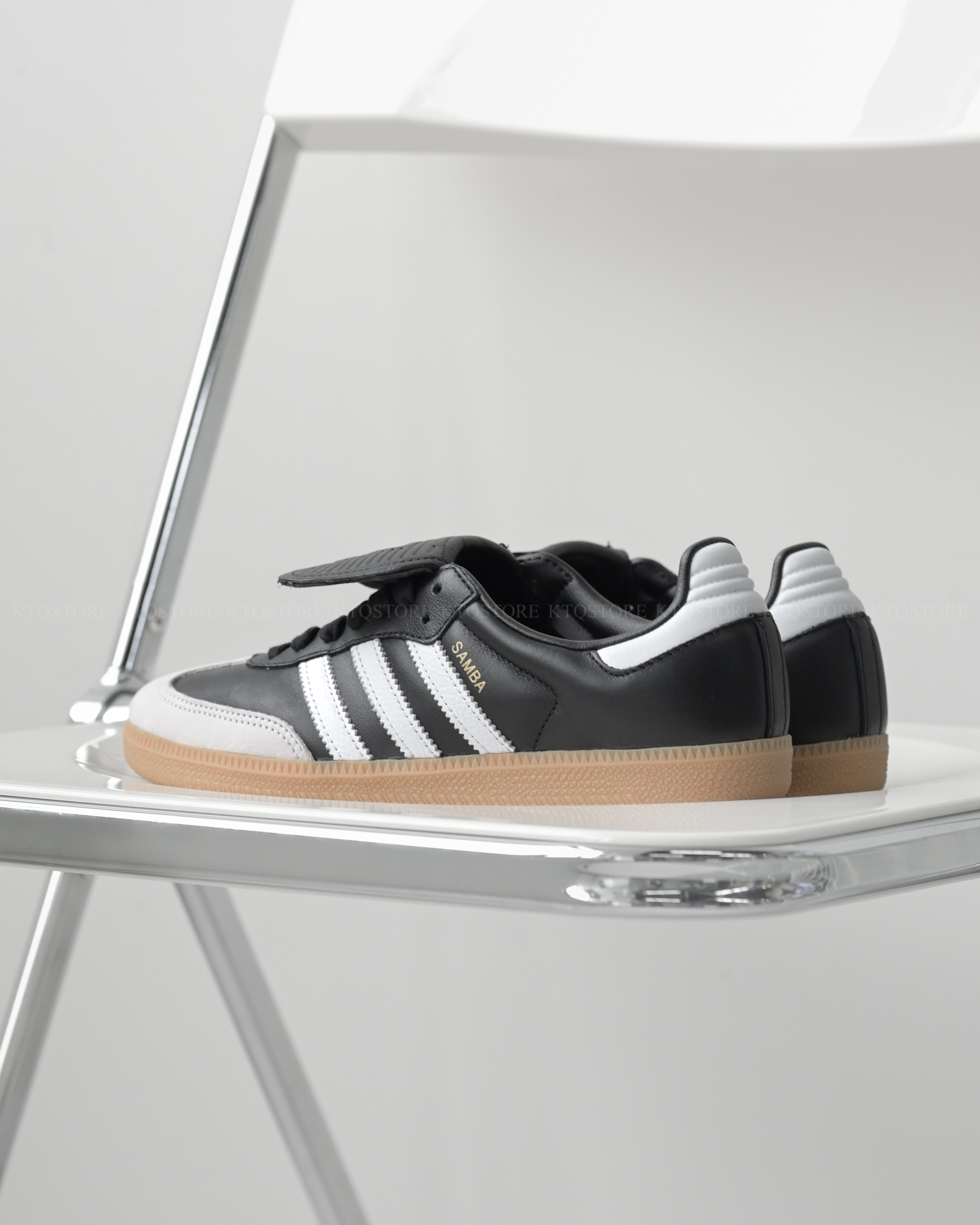 KTQ STORE ‧  Adidas Samba LT 翻蓋焦糖 黑 IG2010