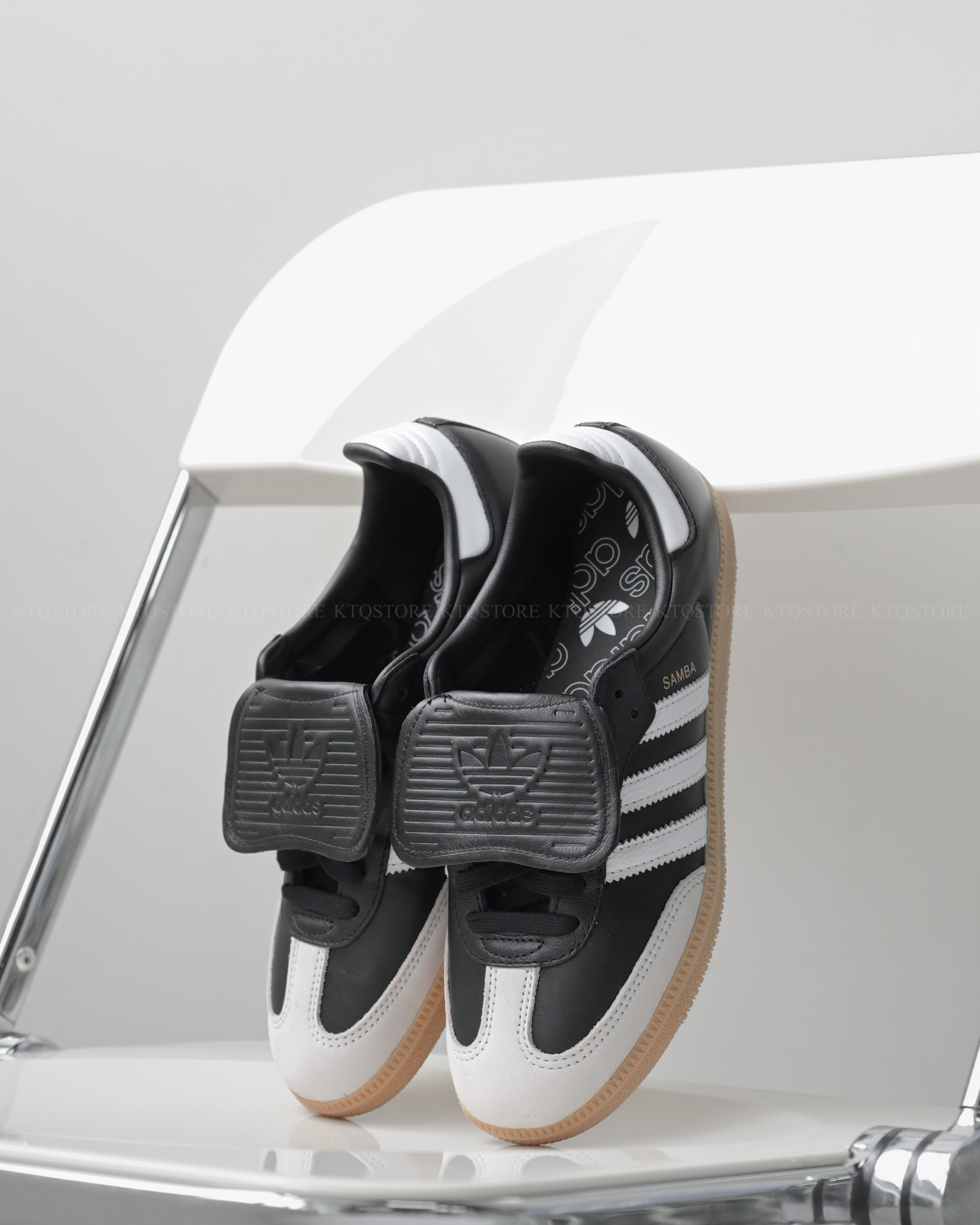 KTQ STORE ‧  Adidas Samba LT 翻蓋焦糖 黑 IG2010
