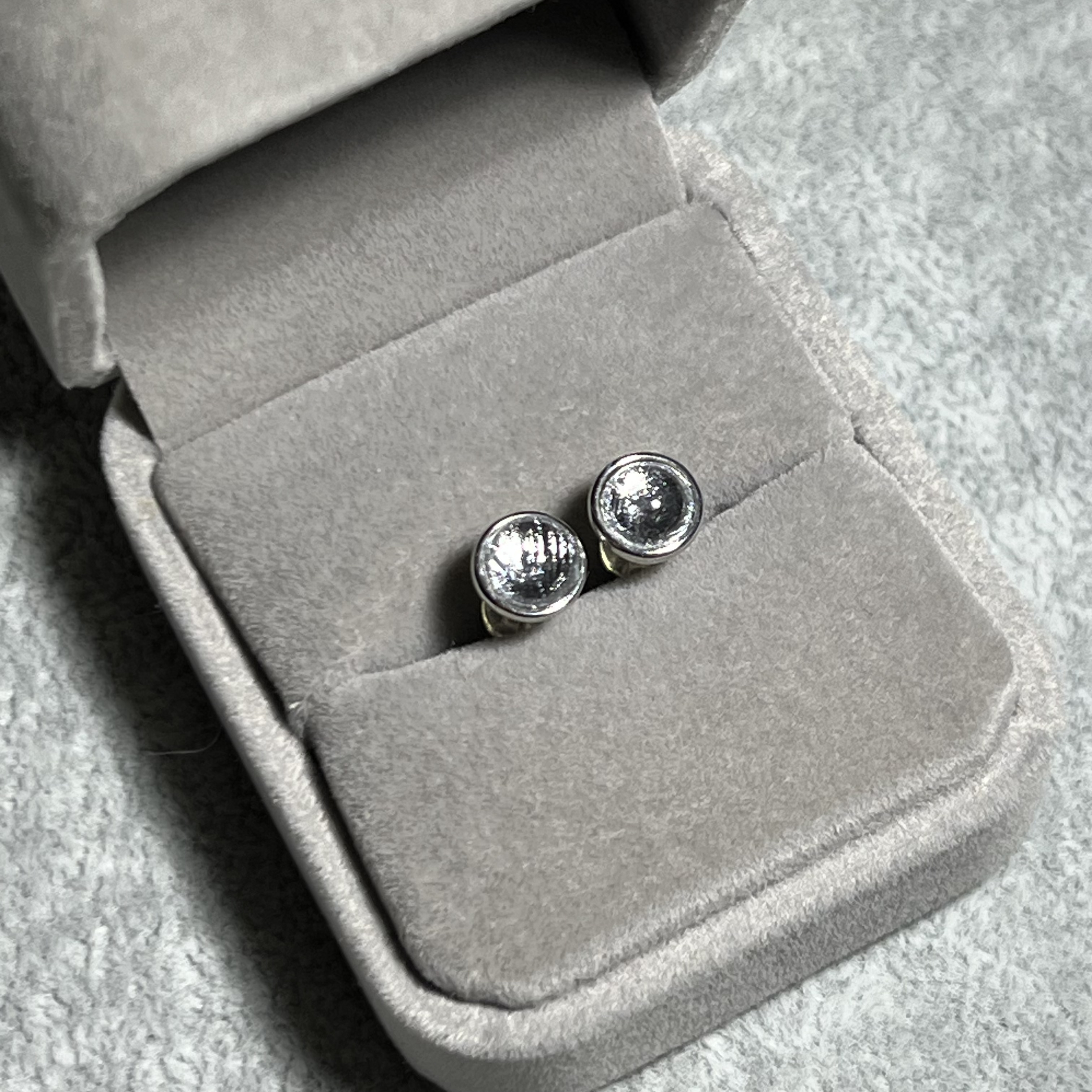 瑞典天鐵隕石耳環 GM1615