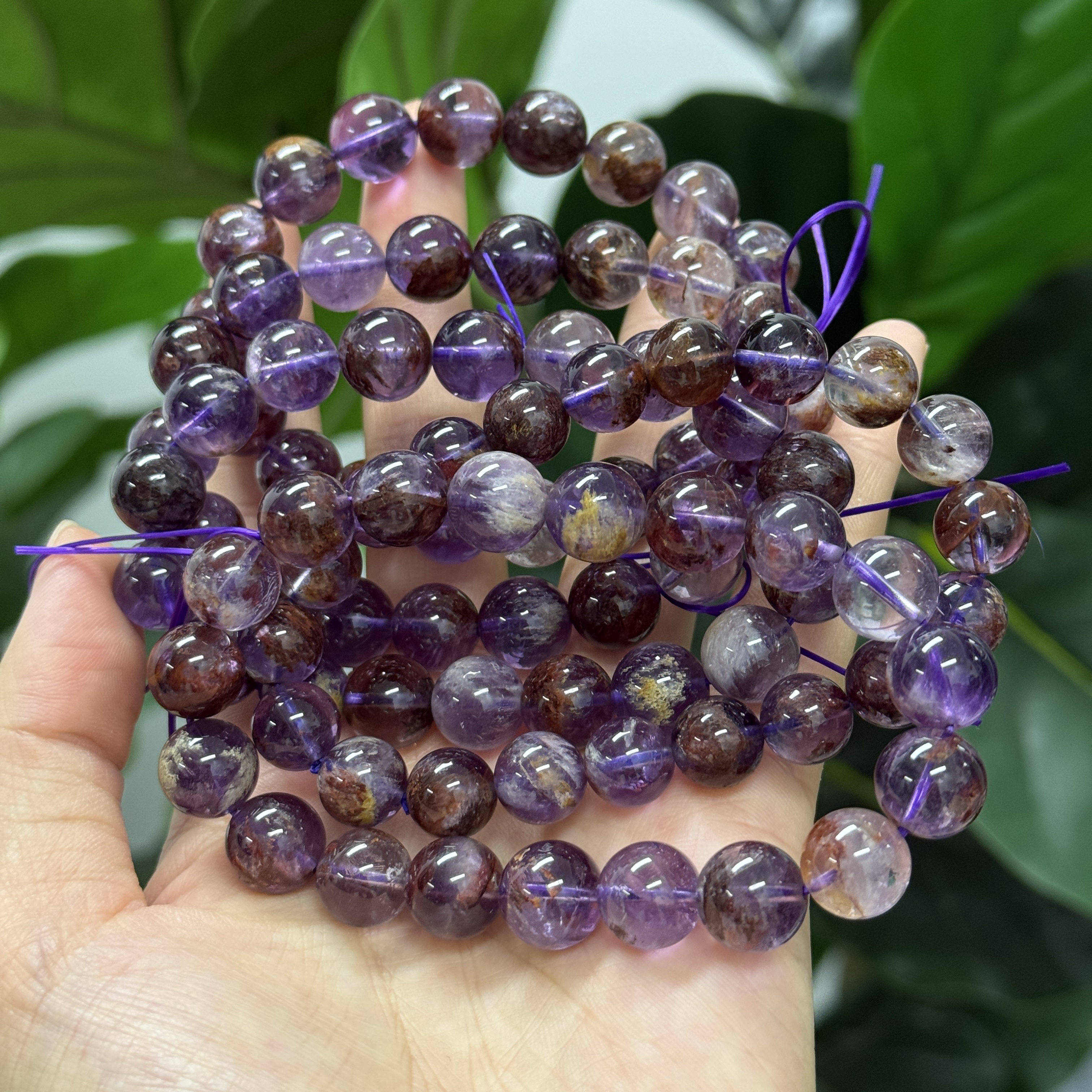 紫幽靈 7-11mm (隨機發貨不包改手圍）