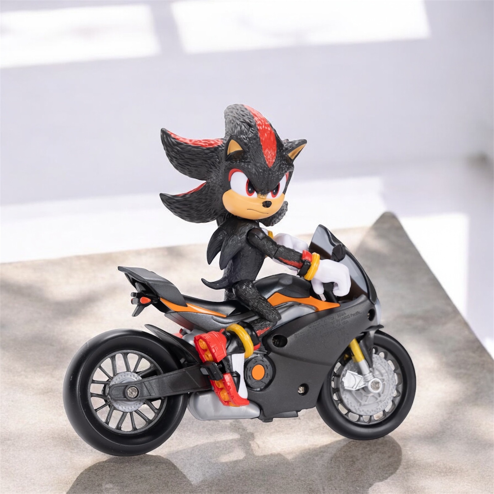 Sonic 3 Movie - 5" Figure w/Vehicle (SHADOW)
