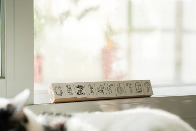 山泥泥．Goodnight Number 寢用數字印 套組