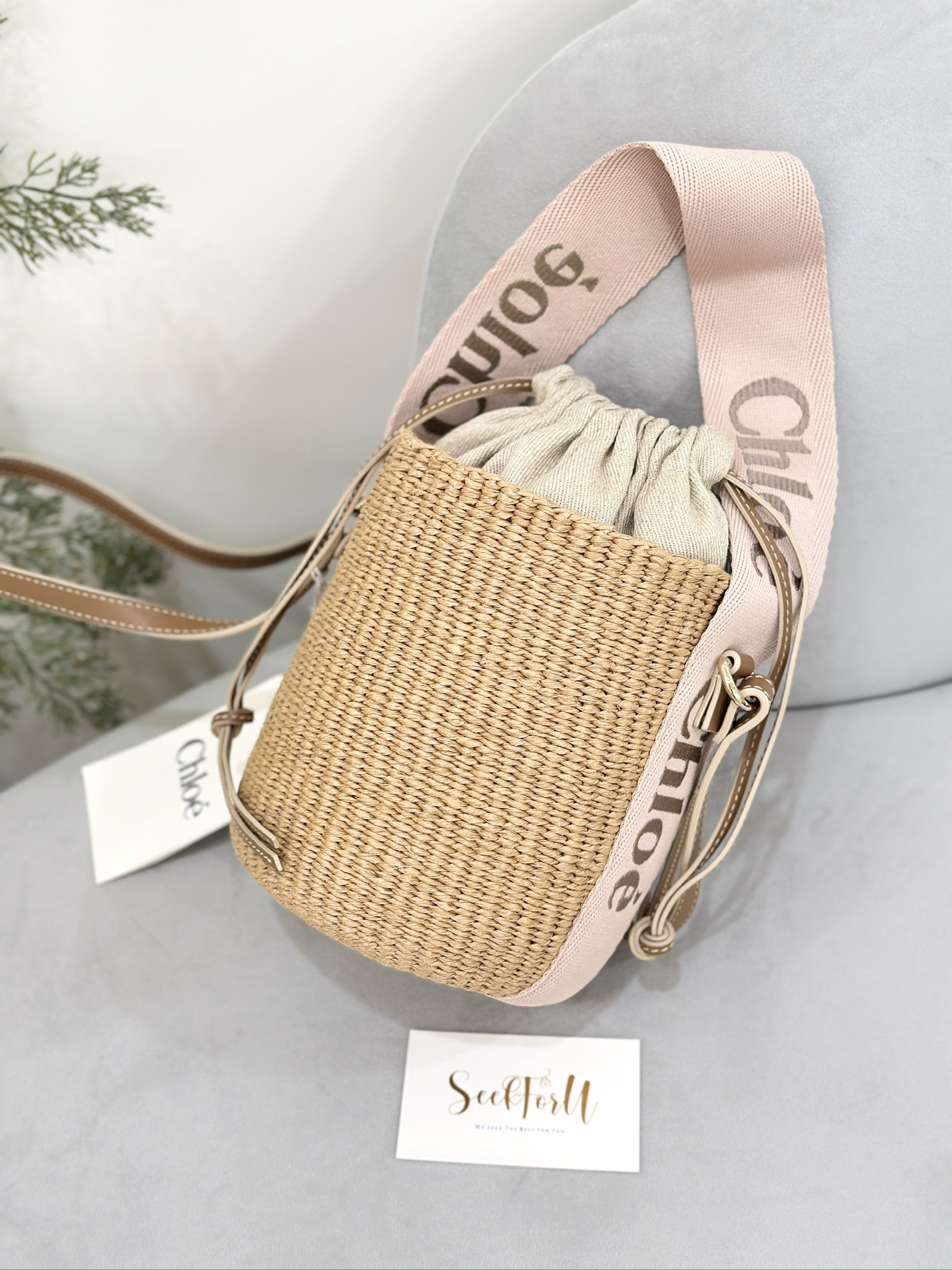 CHLOE Woody Small Basket