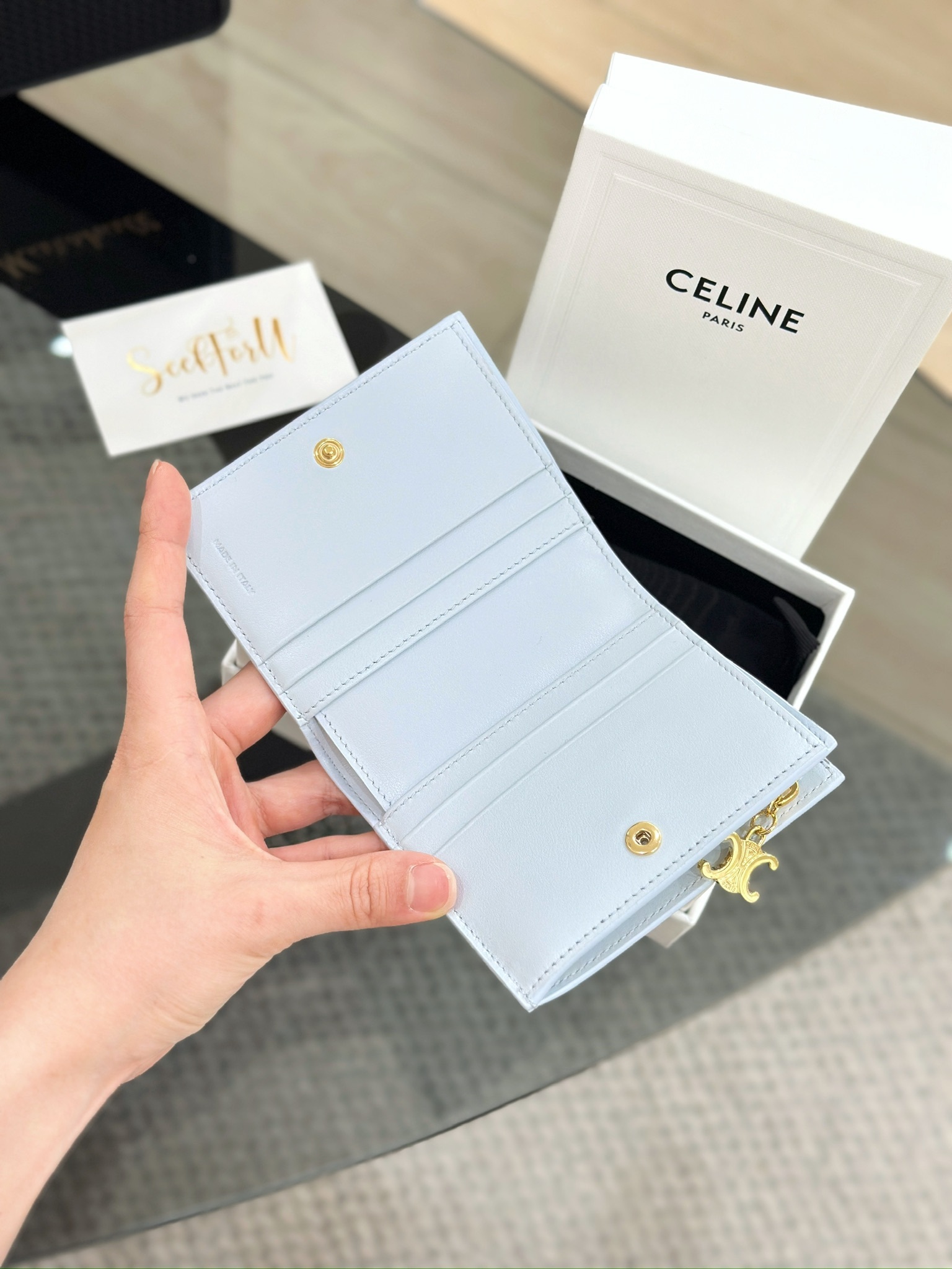 CELINE Compact Charms Wallet