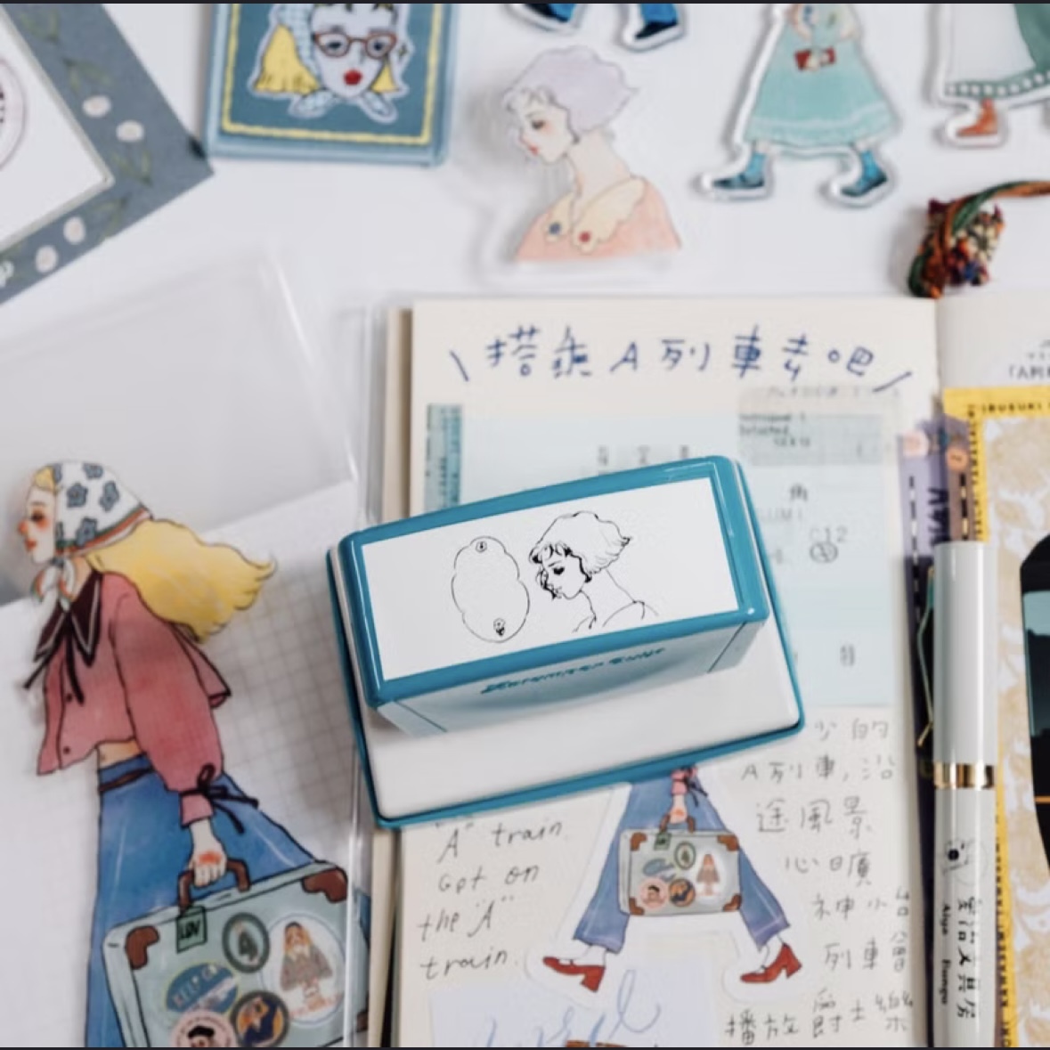 溫暖訊息 Shachihata 甜蜜生活連續印章｜甜蜜生活