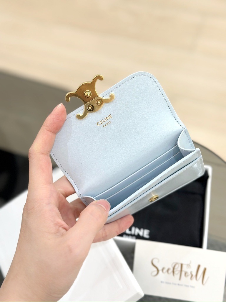 CELINE Cardholder With Flap