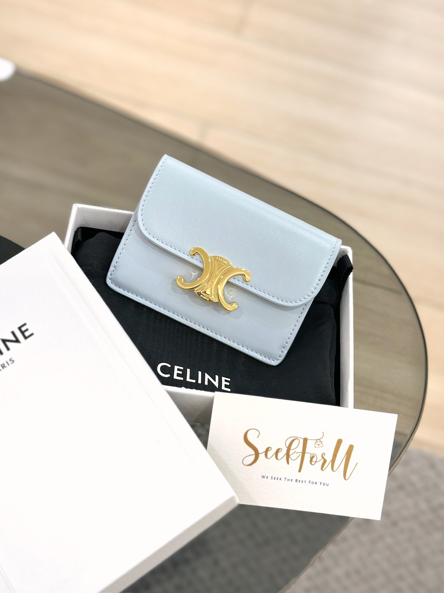 CELINE Cardholder With Flap