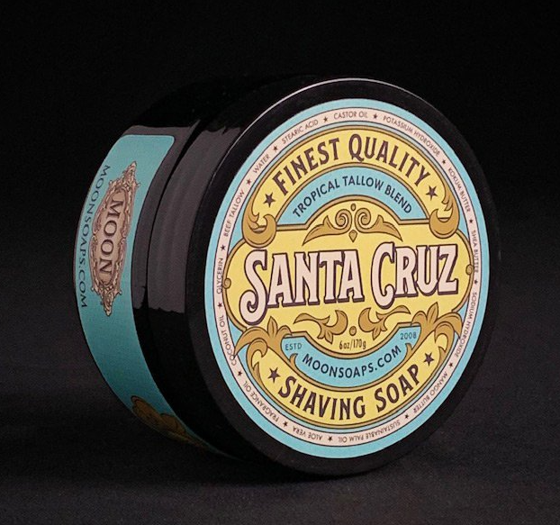 Moon Shave Soap  Santa Cruz 聖克魯斯剃鬚皂 6oz