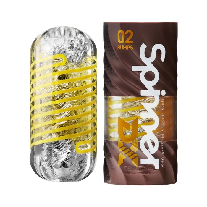 〔2025新款〕TENGA Spinner DX 02 Bumps 蛇龍卷