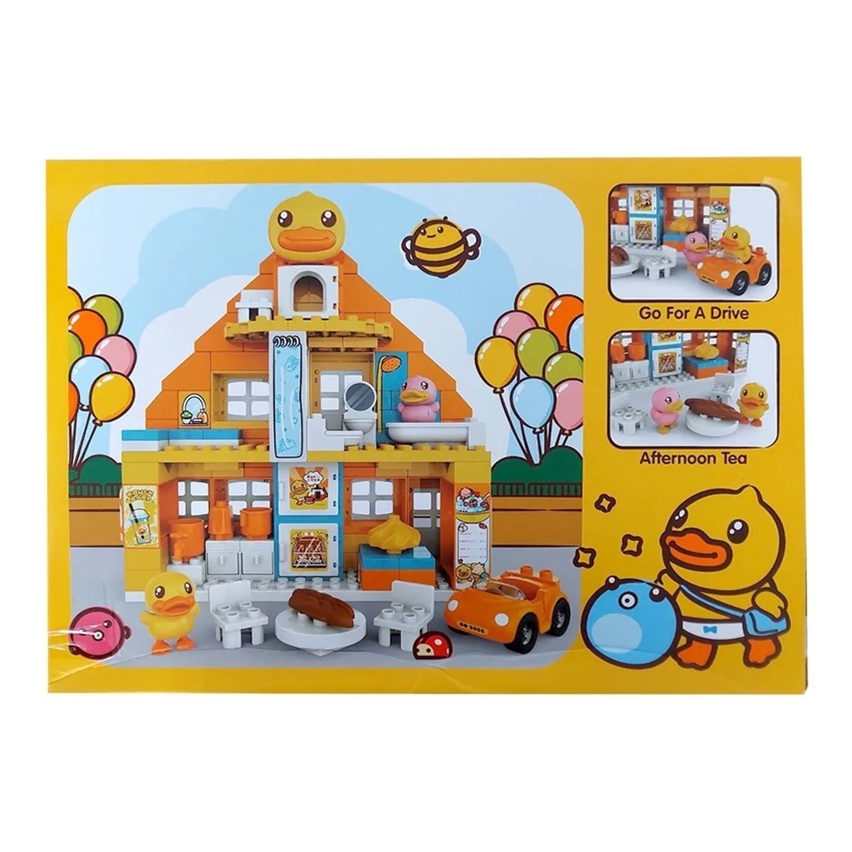 B.Duck 積木玩具屋