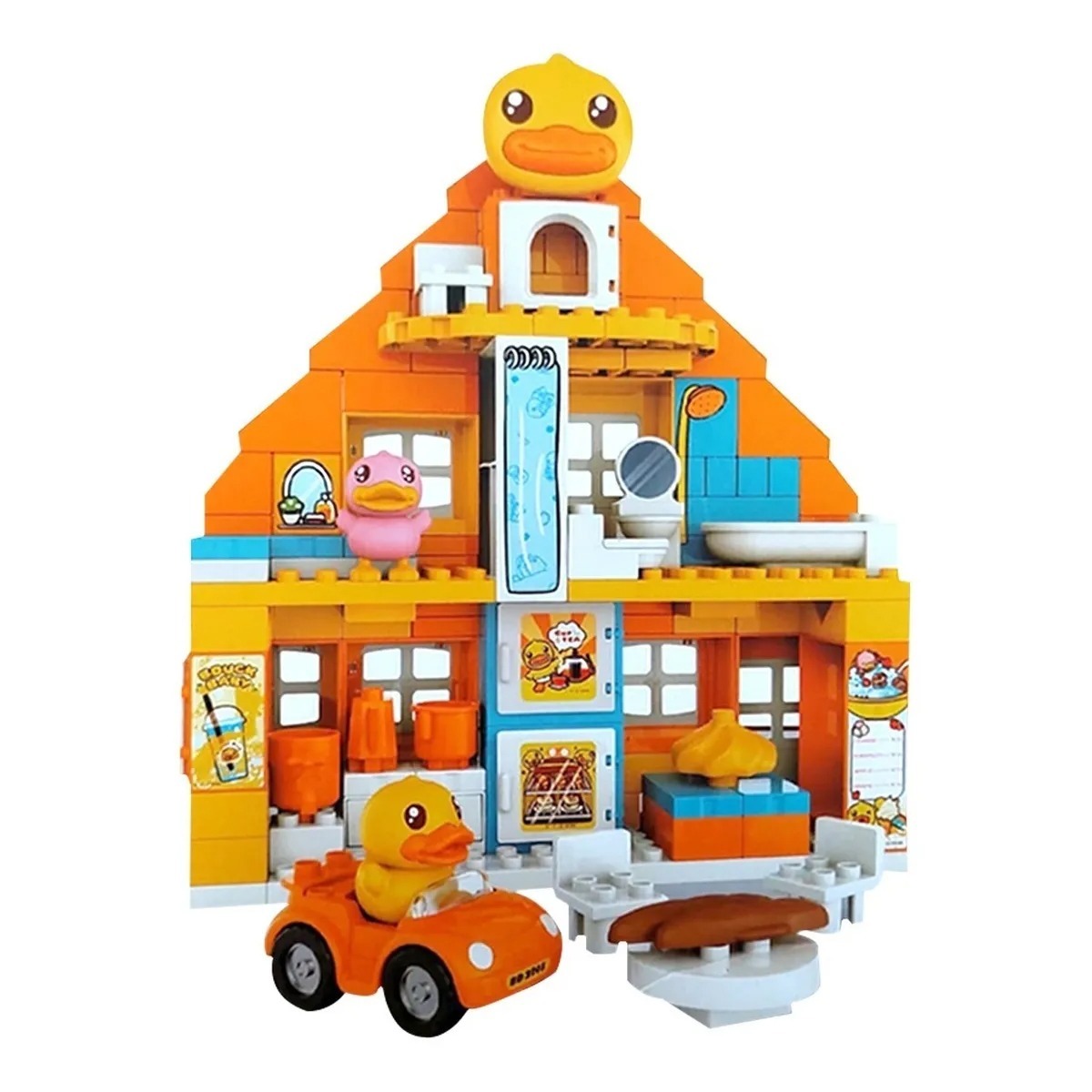 B.Duck 積木玩具屋