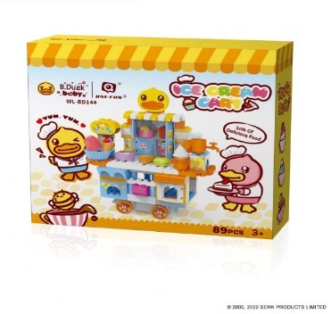 B.Duck 積木雪糕車