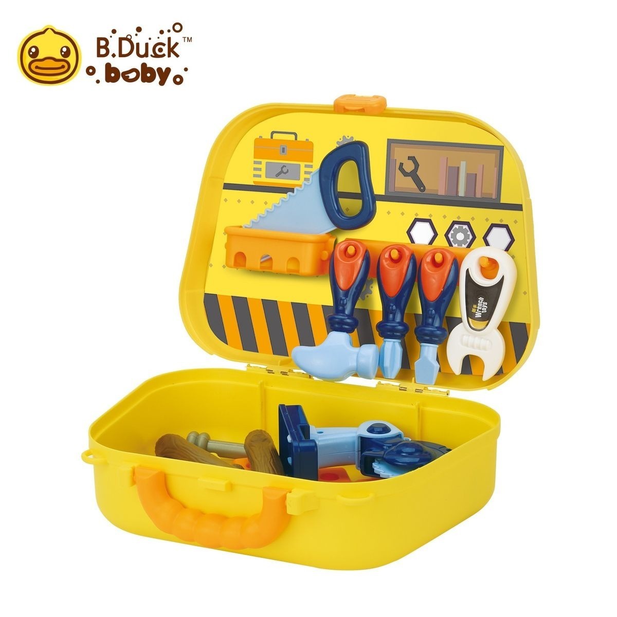 B.Duck 兒童工具箱(黃/藍) (不帶腳款)