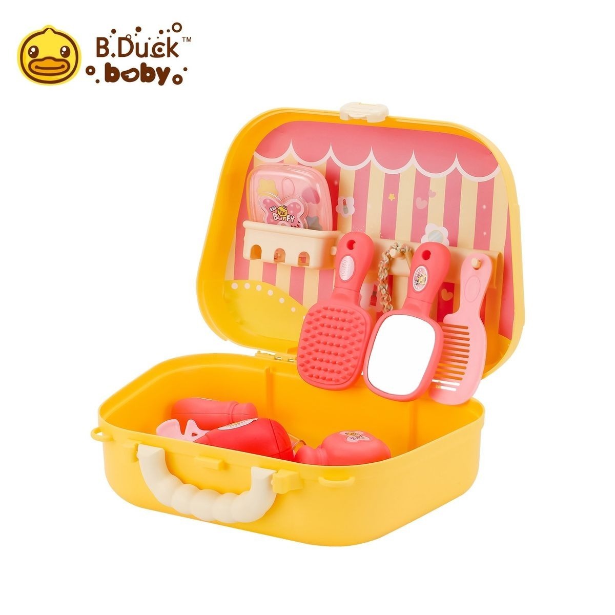 B.Duck 兒童梳妝包(黃/粉)(不帶腳款)