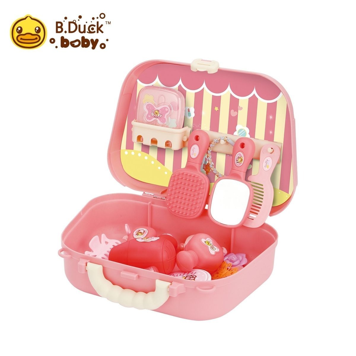 B.Duck 兒童梳妝包(黃/粉)(不帶腳款)