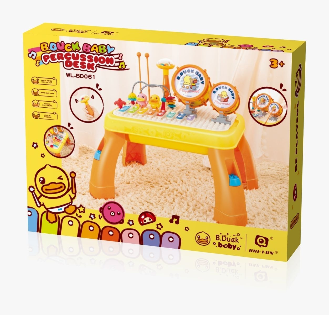 B.Duck 音樂積木桌椅
