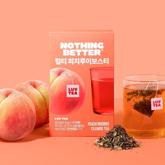 [ NOTHING BETTER ] Luv Tea Peach Rooibos Cleanse Tea