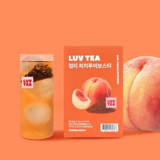 [ NOTHING BETTER ] Luv Tea Peach Rooibos Cleanse Tea