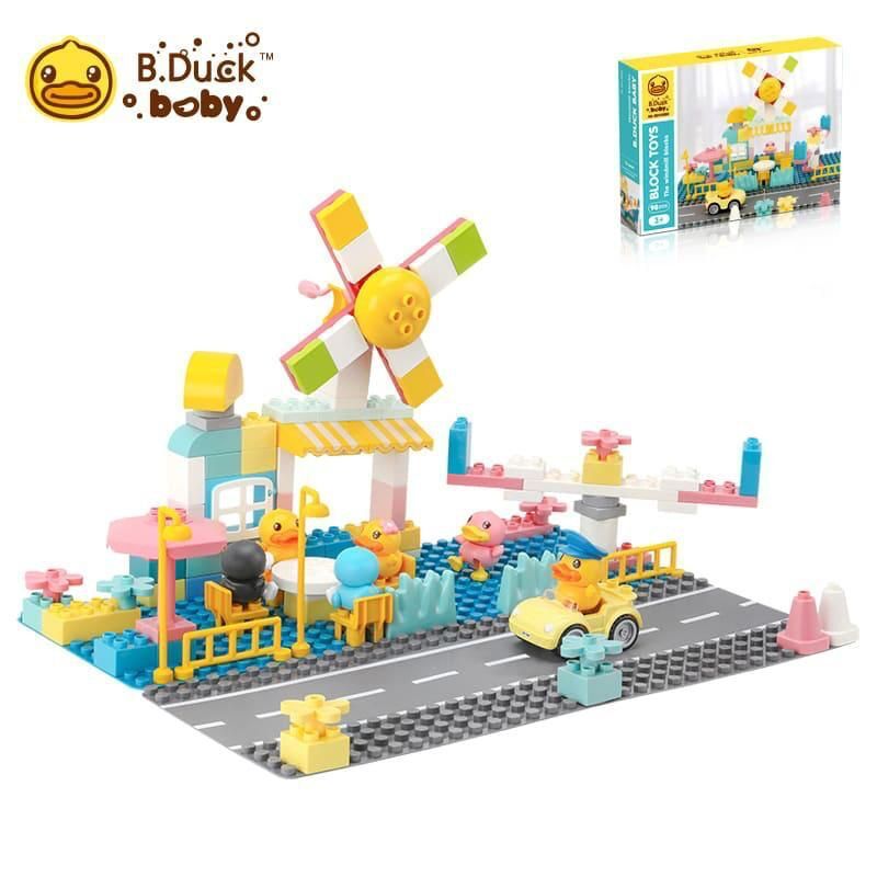B.Duck windmill building block風車咖啡廳積木 (94pcs)