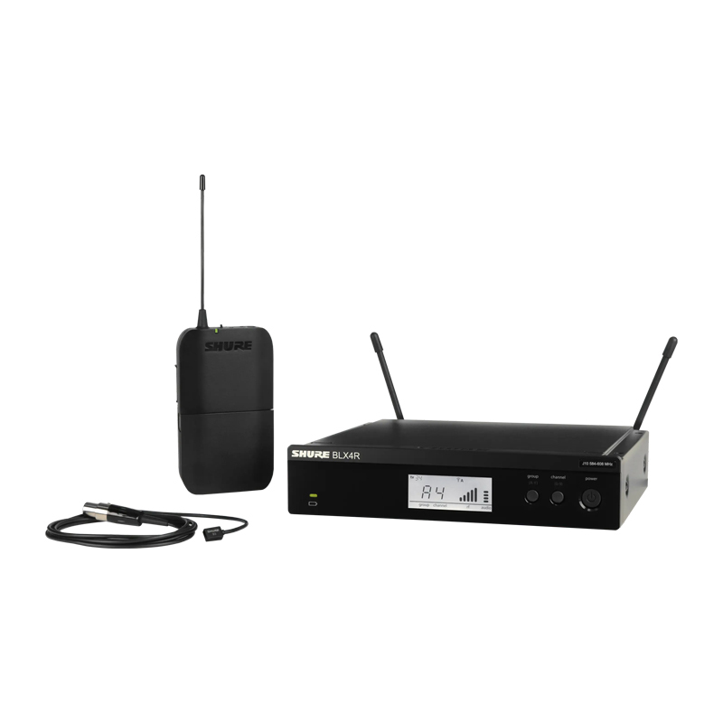 SHURE BLX14R/W93 領夾式無線麥克風系統 機櫃型
