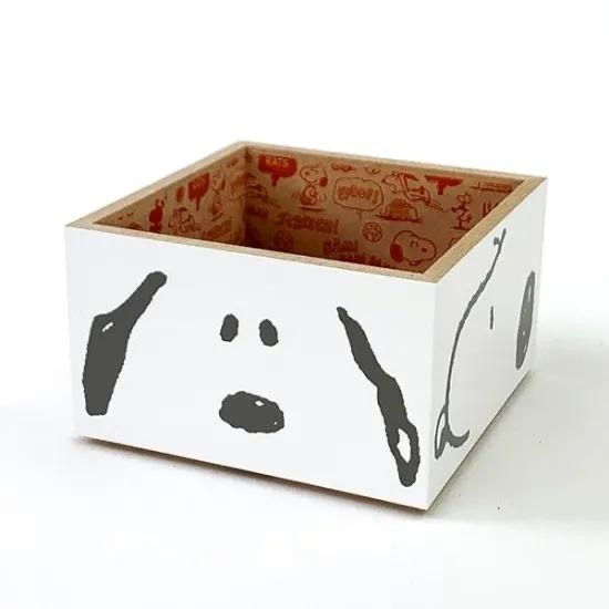 JP Snoopy 造型收納木盒子 2162