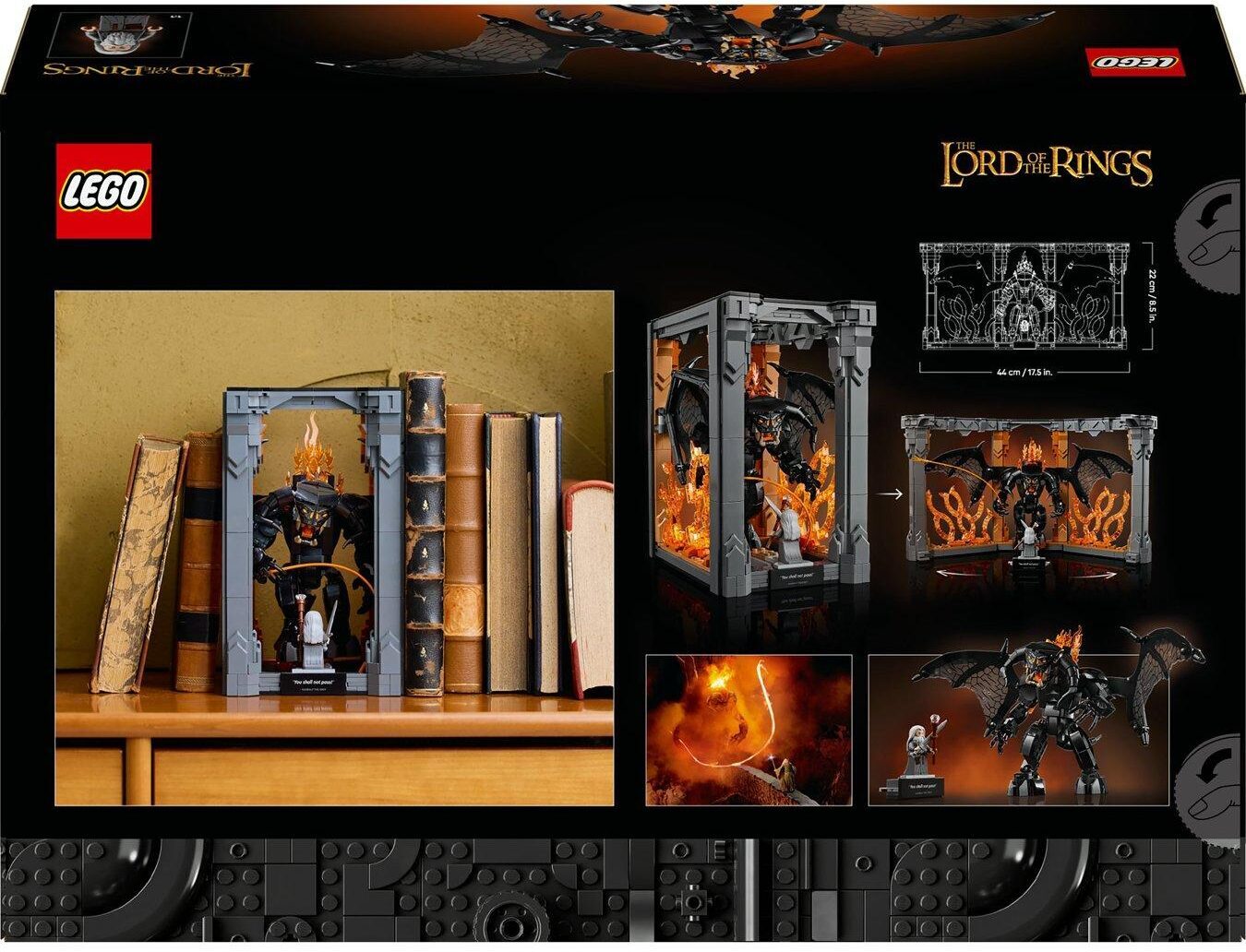 樂高 10367 魔戒：炎魔書擋 ｜ LEGO Icons 系列 ｜ 飛米樂高專賣店