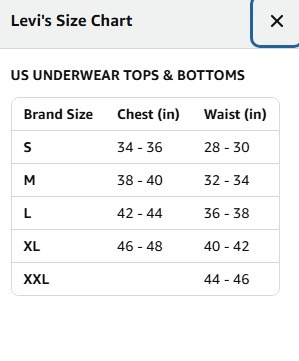 【預購】LEVIS G052917 6條裝男裝平腳內褲