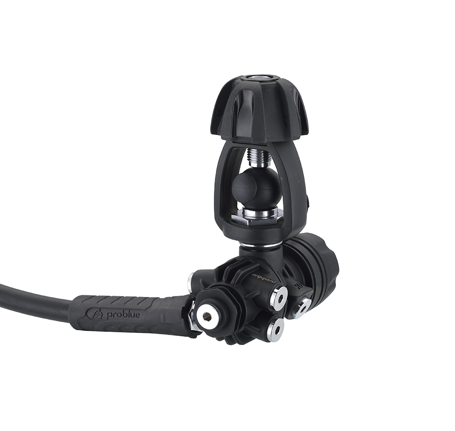 Problue 膈膜平衡式鍍黑鉻一級頭 FS-870B