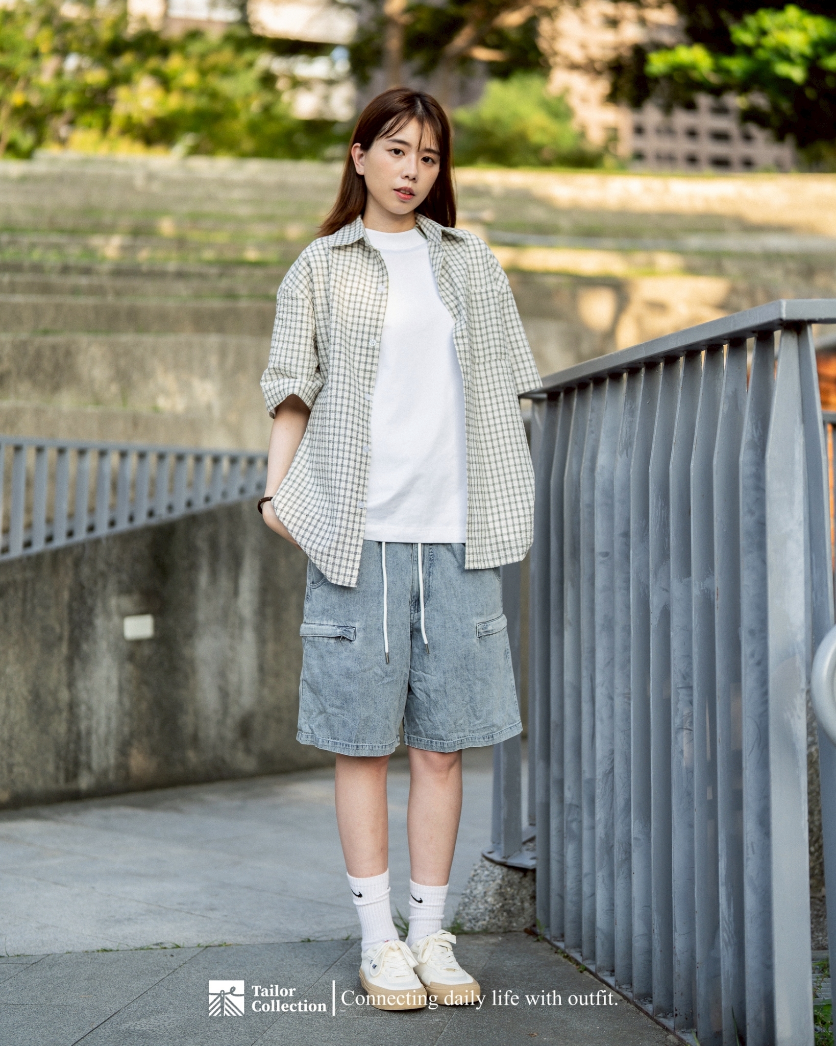 #現貨 Tailor collection 自製款 畫家水洗 抽繩 牛仔短褲 6605